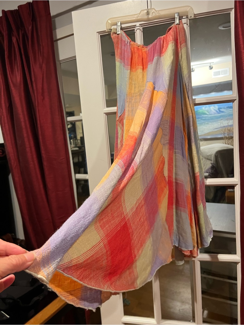 Free People Multicolor Patchwork Flow Maxi Dress - Picture 5 of 6